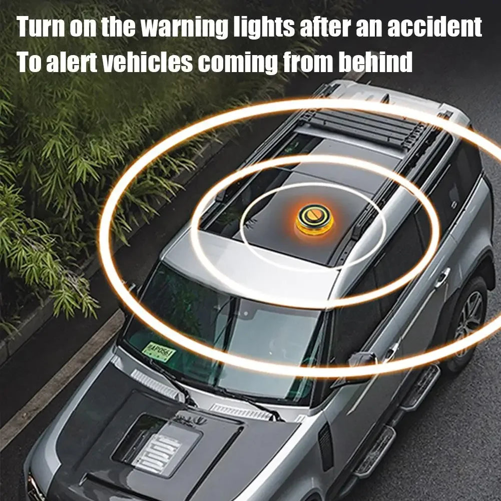 2026 1 lumière de secours de voiture LED approuvée par DGT avec traqueur de géolocation pour une lumière de position rapide et efficace Vision à 360 degrés