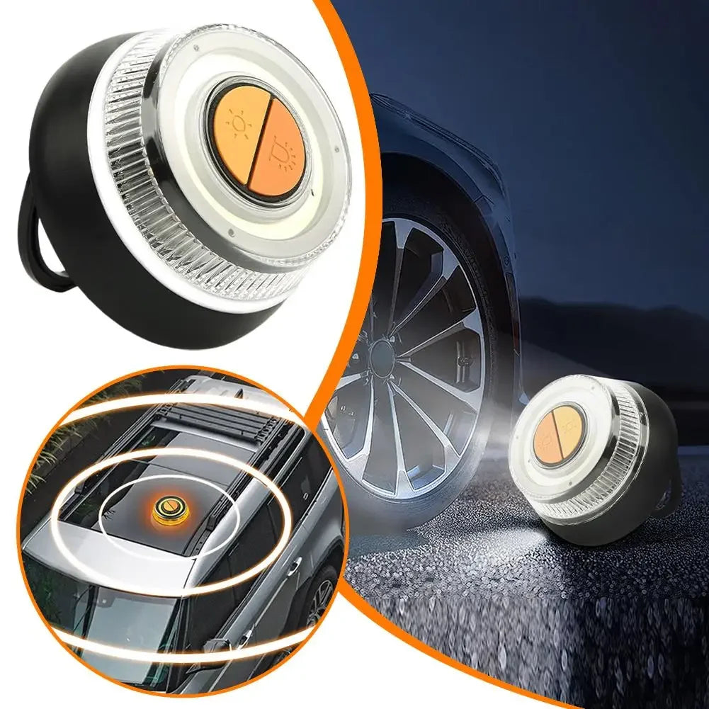 2026 1 lumière de secours de voiture LED approuvée par DGT avec traqueur de géolocation pour une lumière de position rapide et efficace Vision à 360 degrés