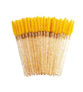 Brosses à cils jetables, outils d'extension de cils, brosse à sourcils, baguettes de Mascara, applicateur, bobines, 50 pièces