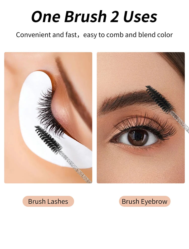 Brosses à cils jetables, outils d'extension de cils, brosse à sourcils, baguettes de Mascara, applicateur, bobines, 50 pièces