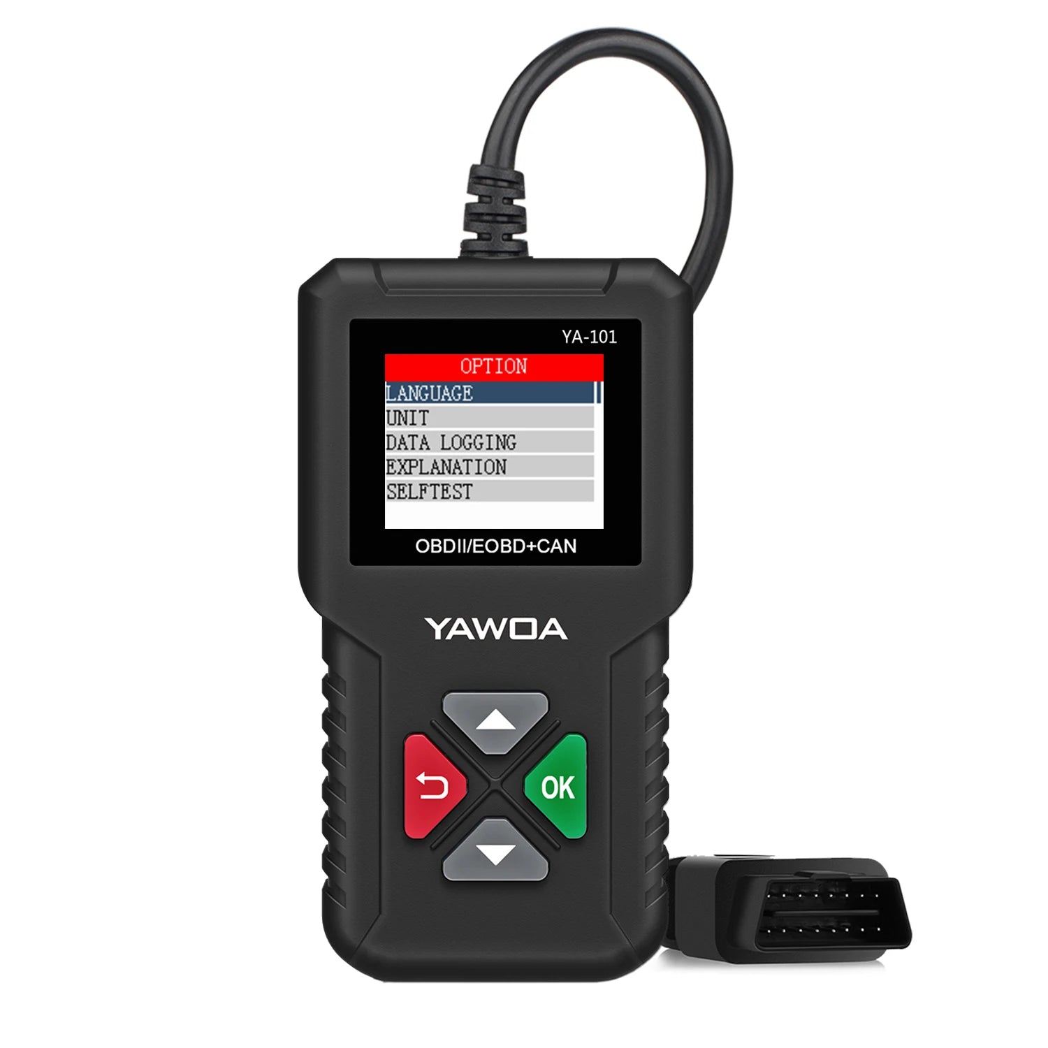 EDIAG YA101 lecteur de Code OBDII/EOBD outil de Diagnostic OBD 2 mise à jour YA-101 outil de Diagnostic Obdii en ligne gratuit