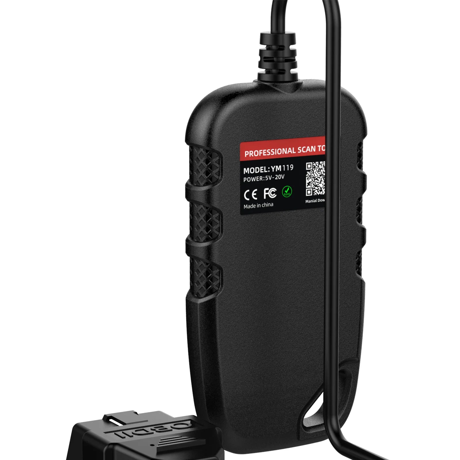 Outil de Diagnostic de Voiture OBD2 Complet, Scanner Automobile, Dépanneur, Vérification des Défauts du Moteur