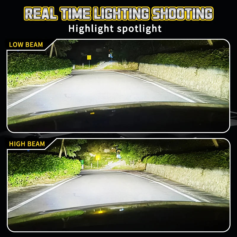Phares de voiture LED série D D1S, ampoules cachées D2S D3S D4S D5S D8S Turbo lumières 30000LM 6000K, lampe automatique CANbus sans erreur Plug & Play