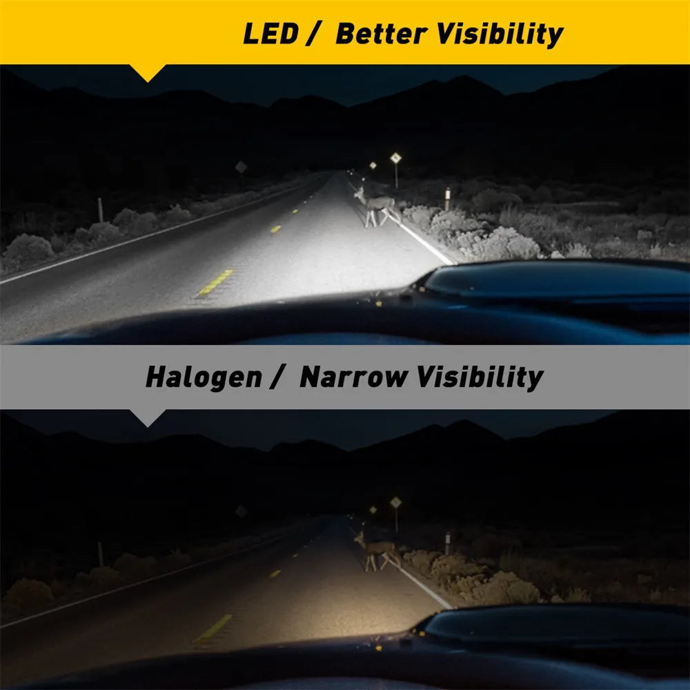 2 ampoules LED antibrouillard pour voiture, pour PEUGEOT 308 2008 2009 2010 2011 2012 2013 2014 2015 2016 2017 2018 2019, accessoire
