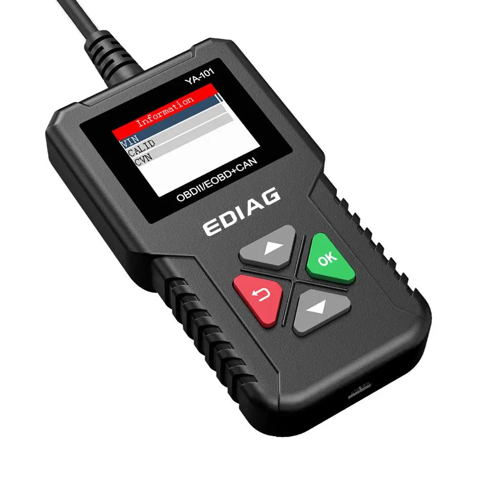 EDIAG YA101 lecteur de Code OBDII/EOBD outil de Diagnostic OBD 2 mise à jour YA-101 outil de Diagnostic Obdii en ligne gratuit